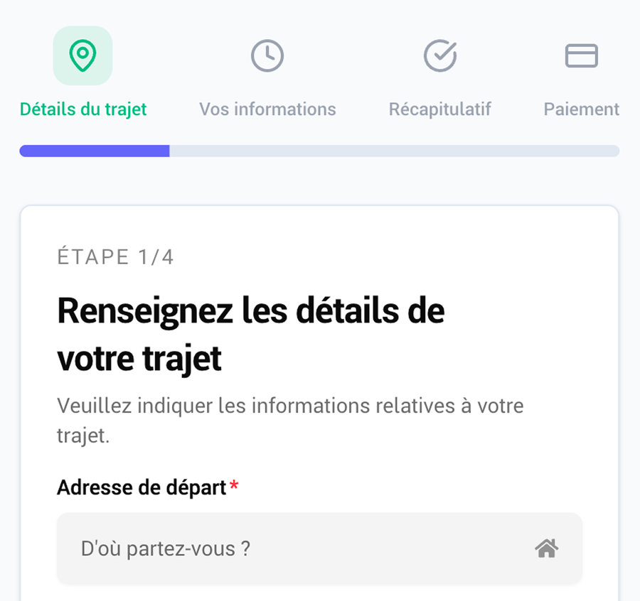 Illustration : Ajouter la réservation en ligne à votre site VTC avec Chauffleet